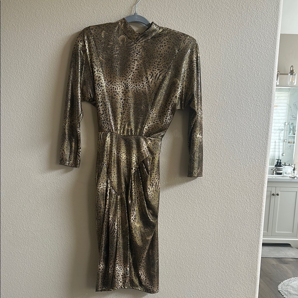 Puntagi's Leopard Print Dress